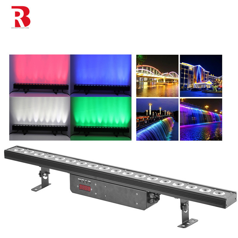 Yüksek Parlaklık Sahne 18 * 10W RGBW 4in1 DMX LED Şehir Renkli Işık