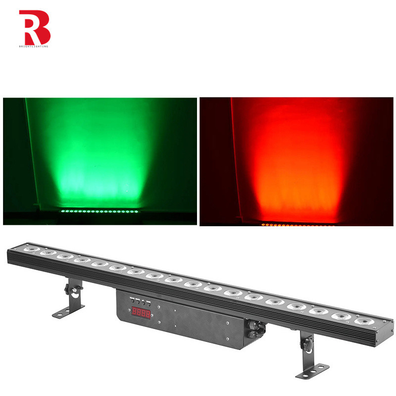 Yüksek Parlaklık Sahne 18 * 10W RGBW 4in1 DMX LED Şehir Renkli Işık