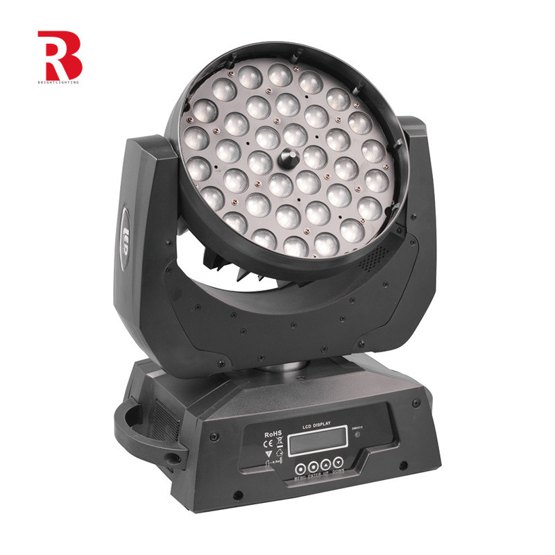 RGBW ZOOM BEAM DJ DMX512 LED Hareketli Baş için Beeye Sahne Işığı