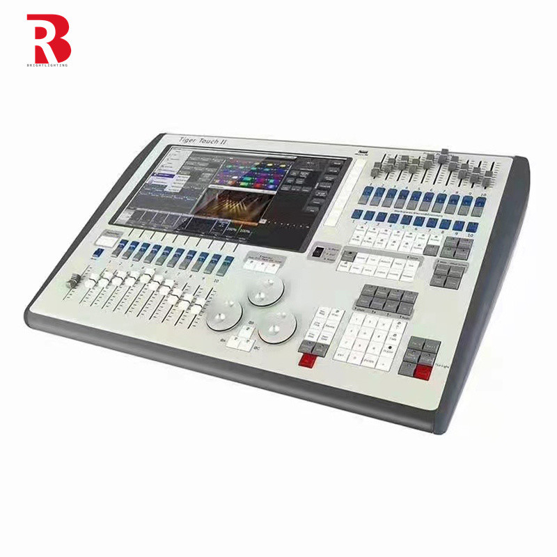 Yüksek Kaliteli Profesyonel Sahne DMX512 Işık Kontrol Sistemi TIGER TOUCH II