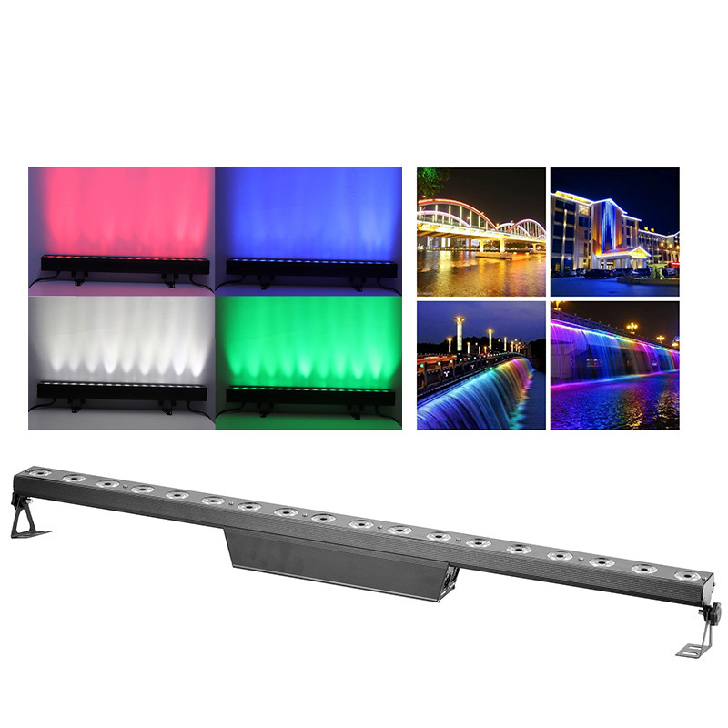 DMX Yüksek Parlaklık LED Şehir Piksel Çubuğu 18*4W 4in1 Yıkama Parti Işığı Sahne için