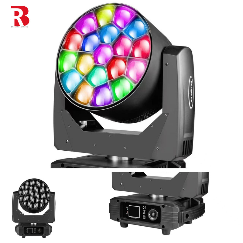 19x15W Hareketli Baş Sahne Işığı için Teknik Spesifikasyonlar Bilgili Bir Alışveriş Yapın