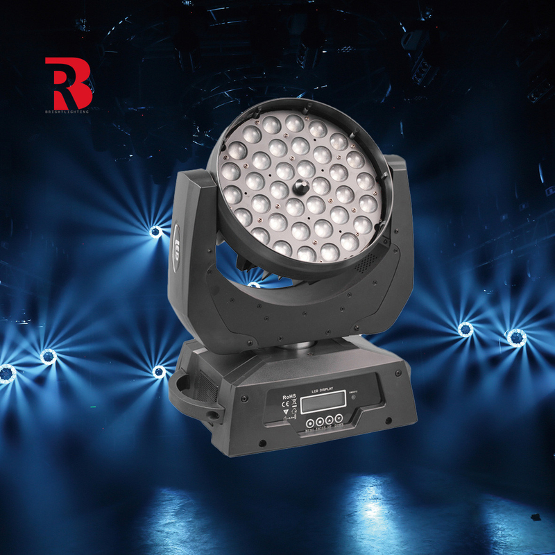 380W LED Zoom Beam Light 14CH LCD Ekran LED Hareketli Baş Sahne Işığı Göstermek İçin
