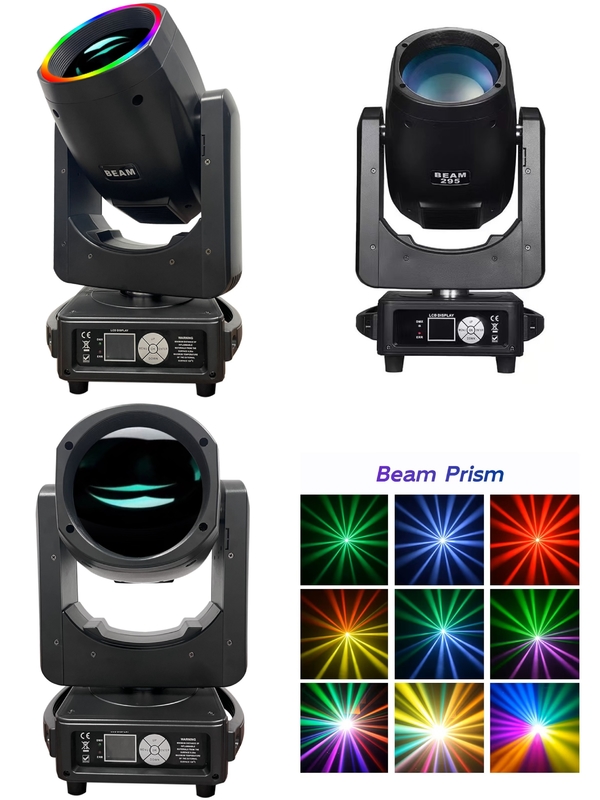 LED DMX512 295W Spot Beam Hareketli Baş Sahne Ekipmanı Düğün Etkinliği için Işık