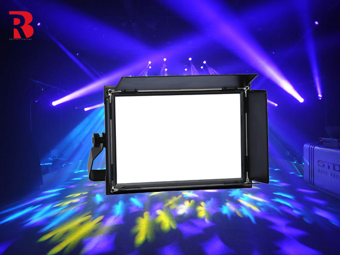 100W Master / Slave DMX Siyah 4PCS Barndoor LED Strobe Light For Concert