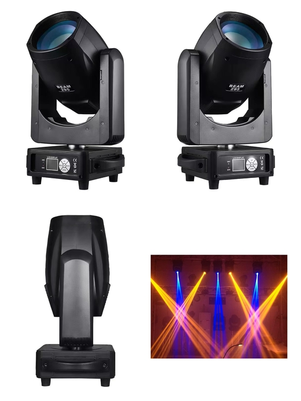 295W Beam DMX512 Hareketli Baş Diskot Sahne Işığı Gece Kulübü için Yüzükle
