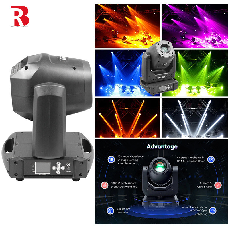 Profesyonel LED Sahne Işığı DMX Kontrol Hareketli Baş Işık Noktası