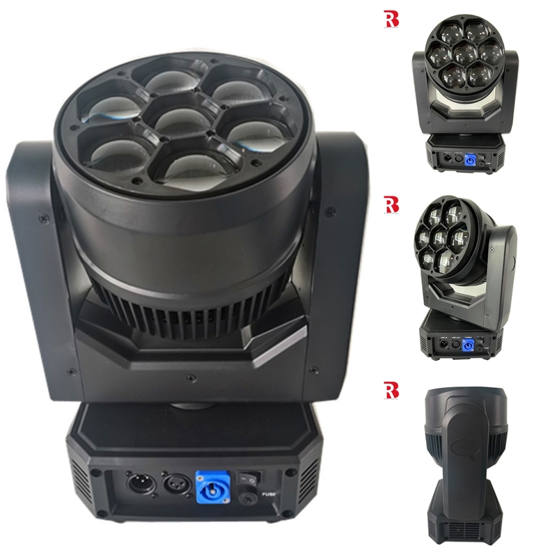 Mini 7*40w LED Bee Zoom Disko Partisi Kulüp Bar Performans Sahne Işığı