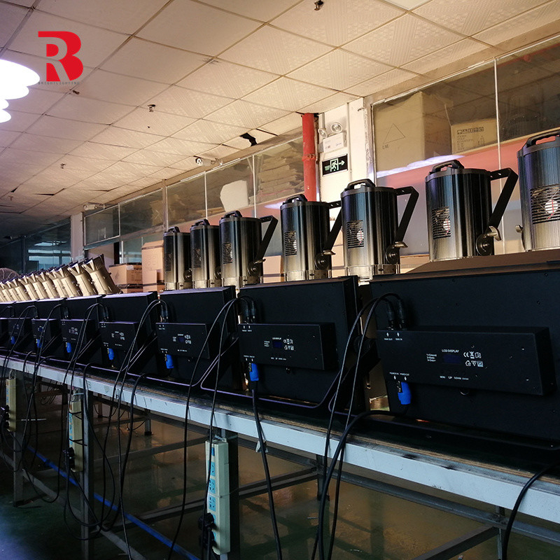 100V 240V DMX512 3CH İki renkli Sahne Işığı Soğuk Beyaz LED Video Yumuşak Işık