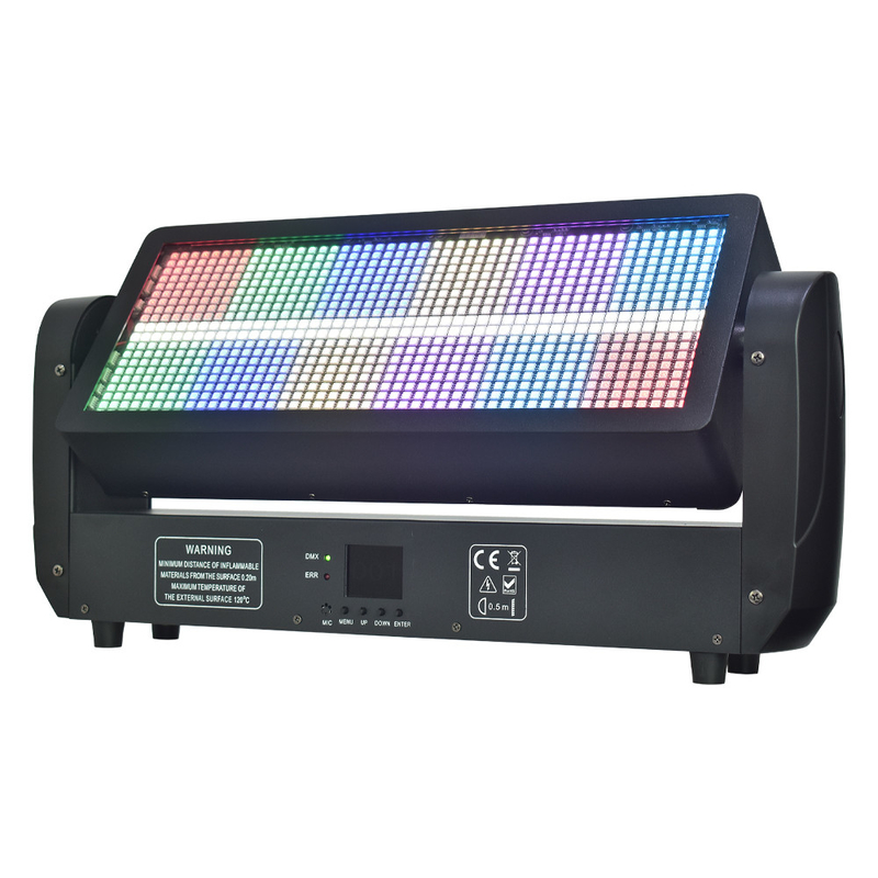 RGB 8+8 RGB Işık Hareketli Baş Led Strobe Işık 300W Güç Event için