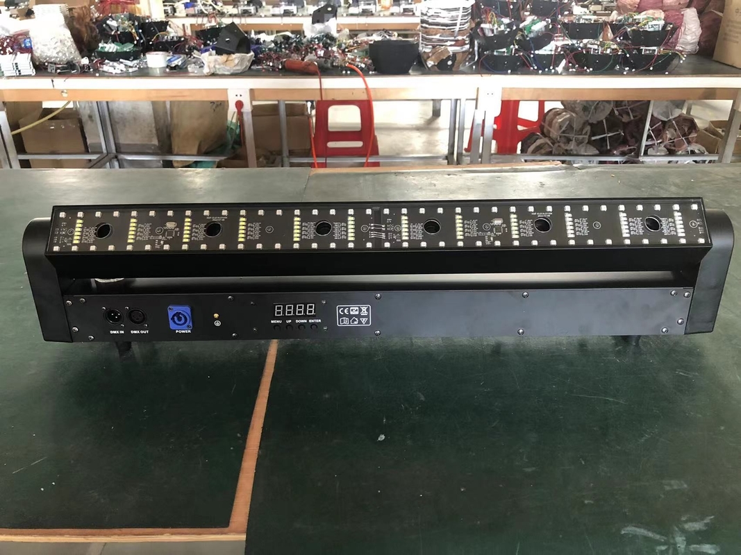 Yüksek Kaliteli 6 Gözlü Lazer 3'ü 1 Arada Lazer Piksel Strobe Işığı Etkinlik İçin