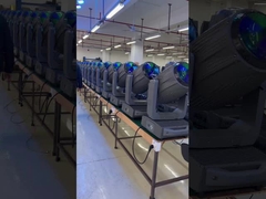 240V Su geçirmez 8 Prisma LED Laser LED Hareketli Baş Sahne Işığı Gösterim için