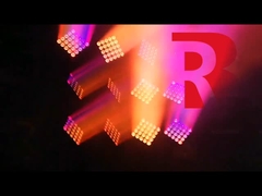 Çeşitli Stroboskopik Renkleme Etkileri ile RGBW 4-In-1 Matrix Hareketli Baş Fenerler