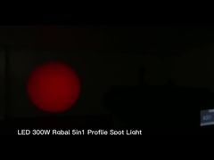 LED 200W/300W RGBW 4in1 Elips reflektörlü TV stüdyosu ışığı