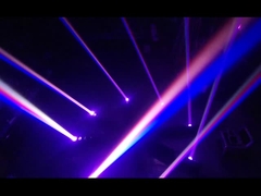 Yıkama Çubuğu RGBW Disko Kulübü için LED Matrix Roller Beam Hareketli Baş Işık