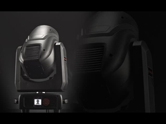 RGBW Profesyonel 300W halka ile ışın ışığı (4 prizma kombinasyonu)