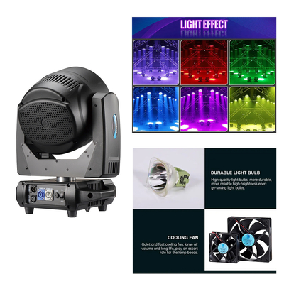 ZOOM Rotasyon LED Hareketli Baş Beeye Beam 7pcs 40W 4in1 DJ Light For Stage Show