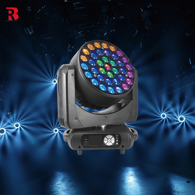 600W 37*15W 4in1 Beeye Otomatik Gobo LED Hareketli Baş Işığı Profesyonel Gösteri için