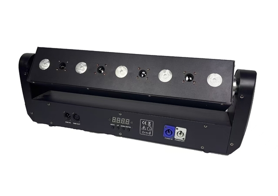 Çift Yüzlü 5+4 Lazer Işın Strobe Hareketli Kafa Işığı 19CH DMA Kontrol Kanalları